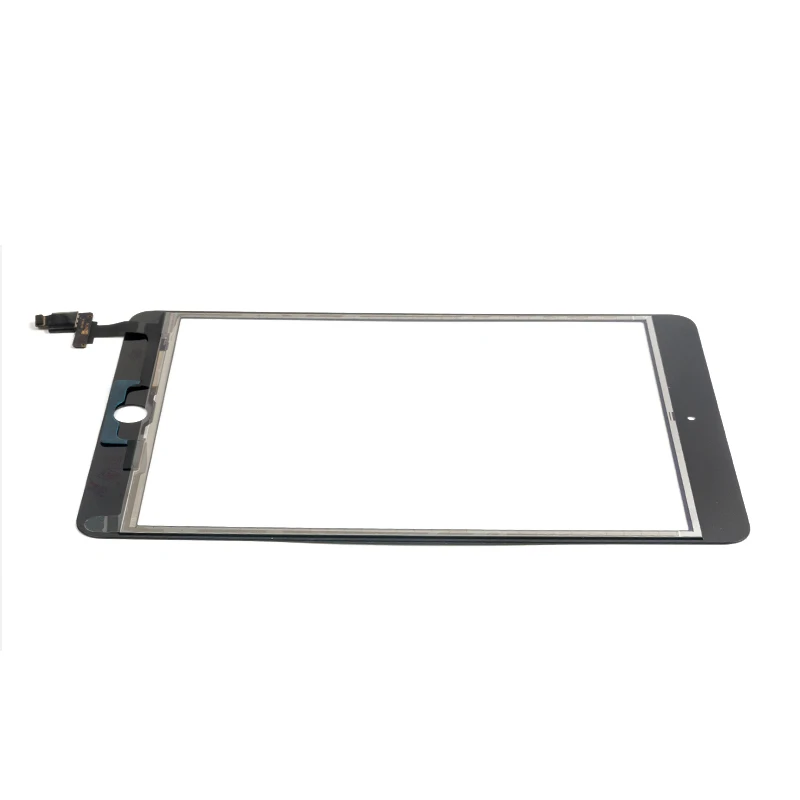 Mini3 сенсорный экран дигитайзер для iPad Mini 3 A1599 A1600 A1601 TP IC с кнопкой домой и клейким передним стеклом Замена