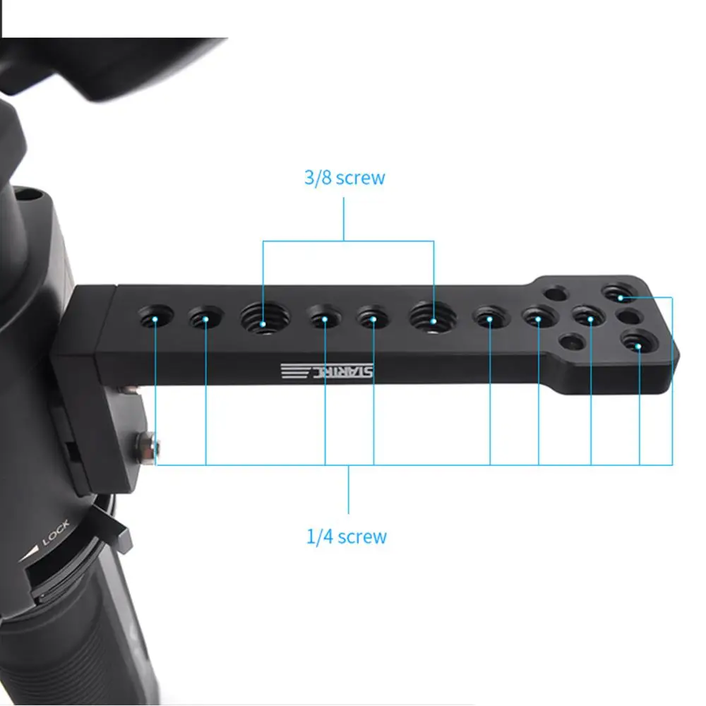 Ronin S/SC алюминиевая ручка держатель Расширенная ручная Опора крепление монитора
