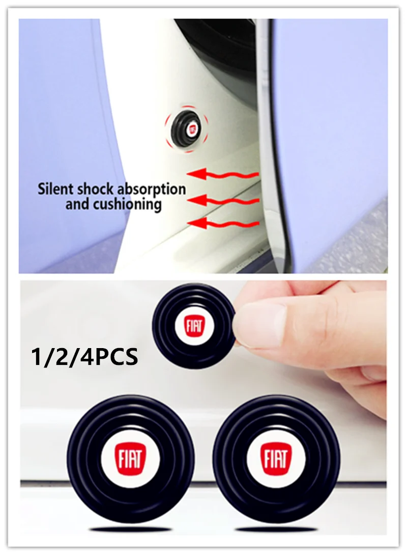 

1/2/4PCS Car Modified Trunk Car Door Shock Pad Car flat shock pad is suitable for all types of flat accessories