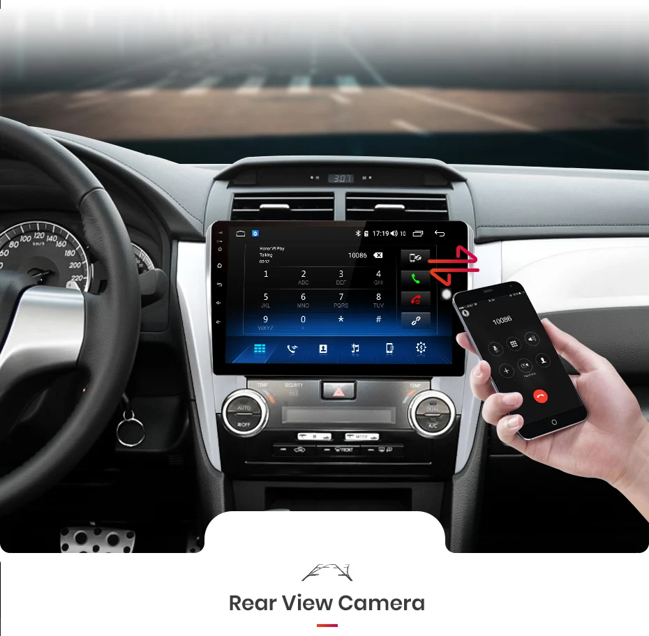Junsun V1 pro 4G+ 64G CarPlay DSP Android 8,1 автомобильный Радио Мультимедиа стерео плеер gps для Toyota Camry 8 50 55 2011- 2Din DVD