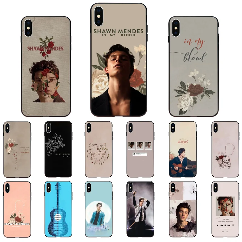 

Pop singer Shawn Mendes Phone Case For iphone 12 11 Pro Max Case For iPhone 11 12 mini XS MAX X XR SE2 8 7 6S Plus Case
