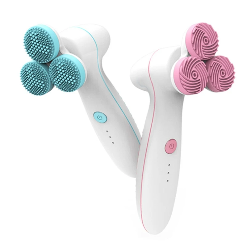 

Electric Waterproof 3-head Facial Cleansing Device Firming Essence Pore Cleaner Dropshipping