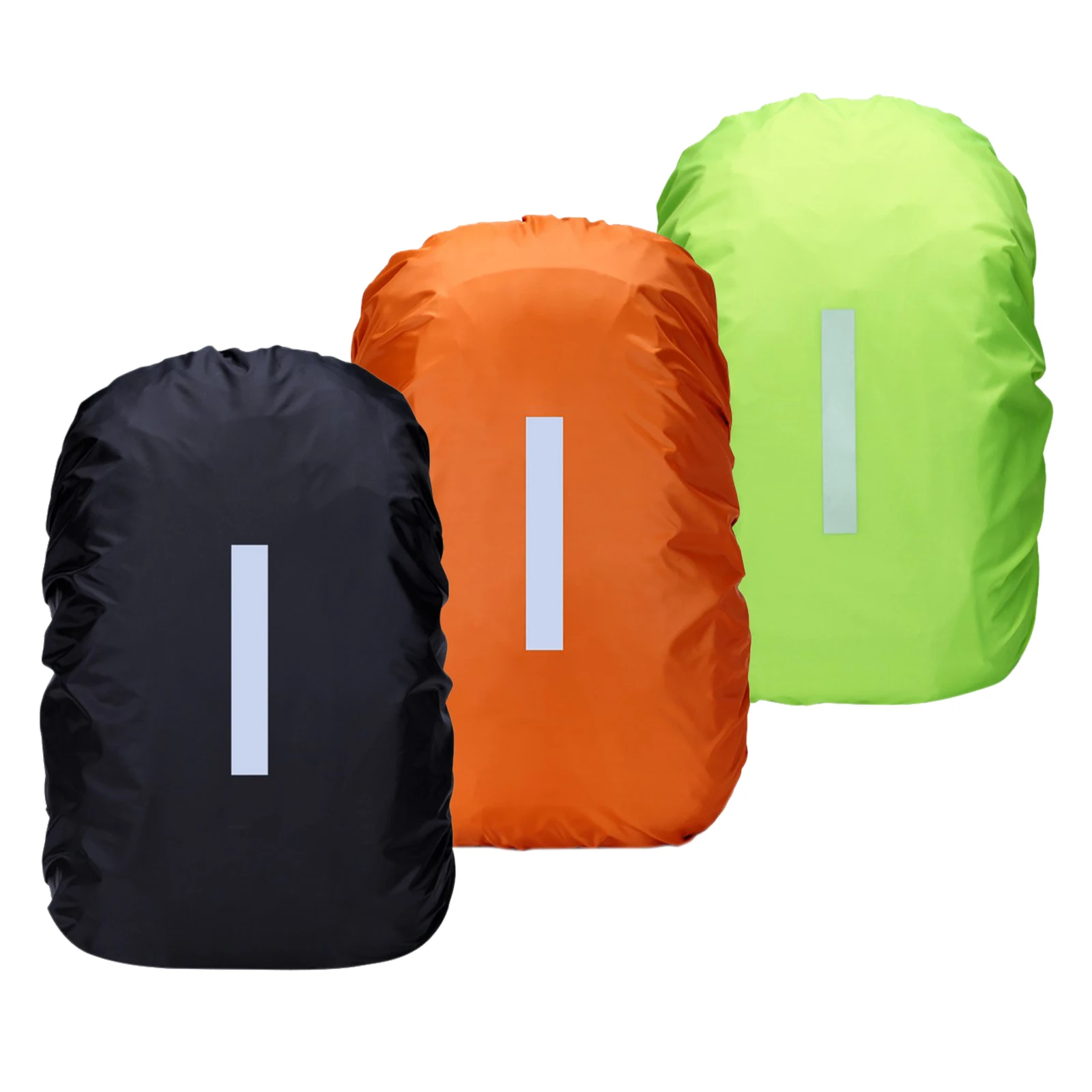 

Waterproof Backpack Rain Cover Conspicuous Schoolbag Cover Durable Antislip Cross Buckle Strap Outdoor Camp Adventure Equipment