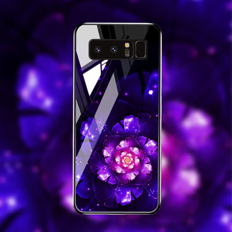M030 Чехол из закаленного стекла для samsung Galaxy Note 8 10 чехол s Star Space samsung S10 S8 S9 Plus S10e Lite J2 Core Prime Чехлы бампер - Цвет: M030