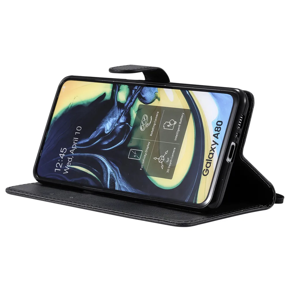 Кожаный чехол с рисунками samsung Galaxy A50 чехол для samsung A10 A20 A20E A30 A40 A50 A60 A70 A80 A90 M10 M20 M30 M40-бумажник с откидной крышкой