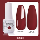 Полуперманентный Гель-лак для ногтей темно-красного цвета