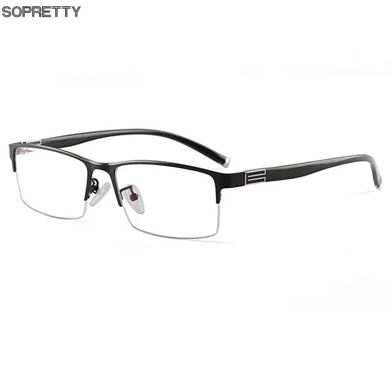 Оправа для очков Мужская из титанового сплава Ультралегкая квадратная