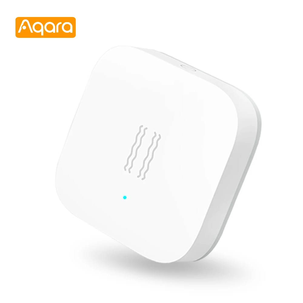 

Датчик вибрации Aqara zigbee, умный датчик движения, обнаружение вибрации, для умного дома, работает с приложением Mi home