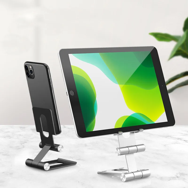 

Adjustable Metal Desktop Tablet Holder Foldable Phone Support Stand Desktop Holder For IPad Tablet Phone