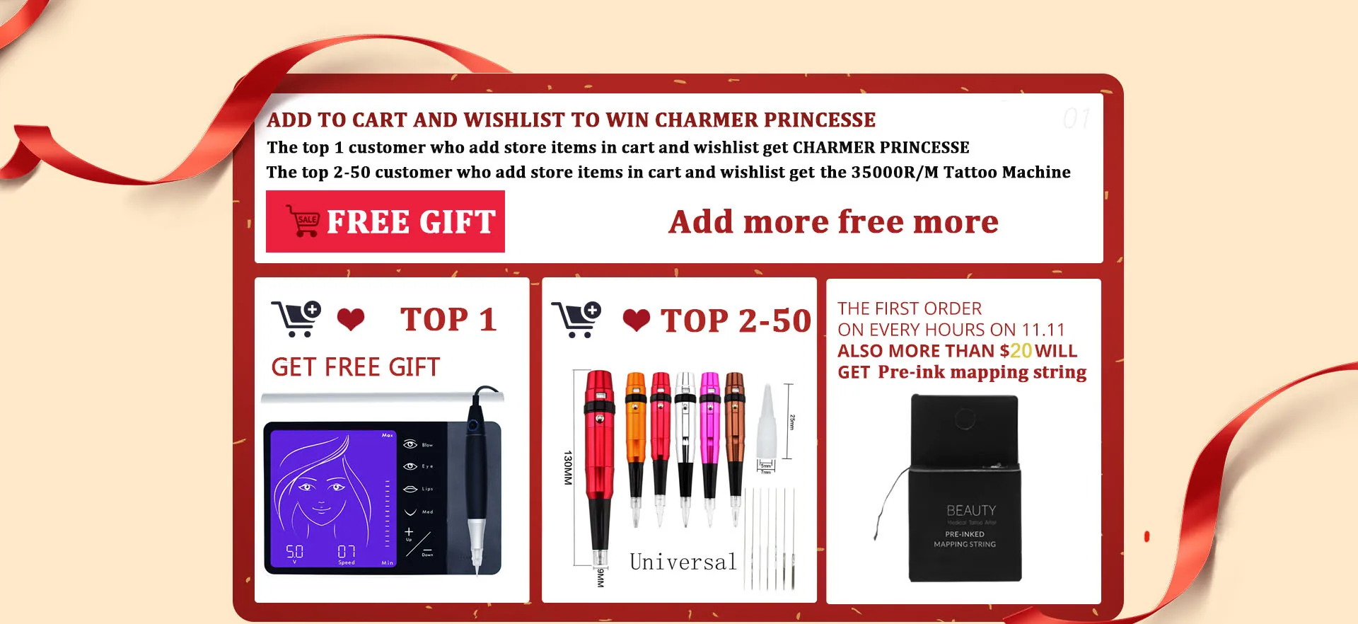 Pro Embroidery Eyebrow lip Tattoo Machine Pen rotary For MTS Semi-permanent Makeup Microblading Liner Shader Digital Machine Set