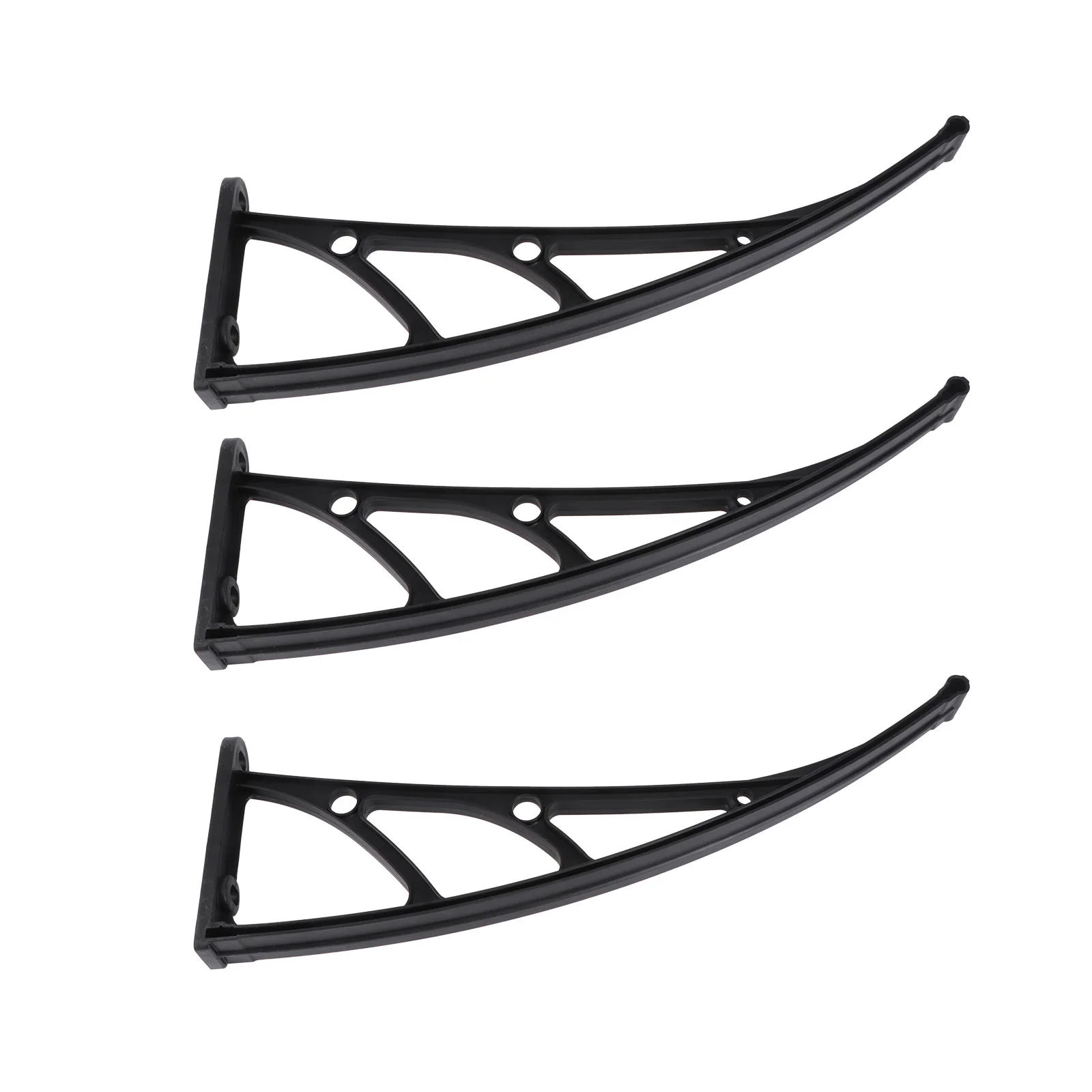 

3 Pcs Window Awning Holder Sunshade Fixing Bracket and Steel Bracket