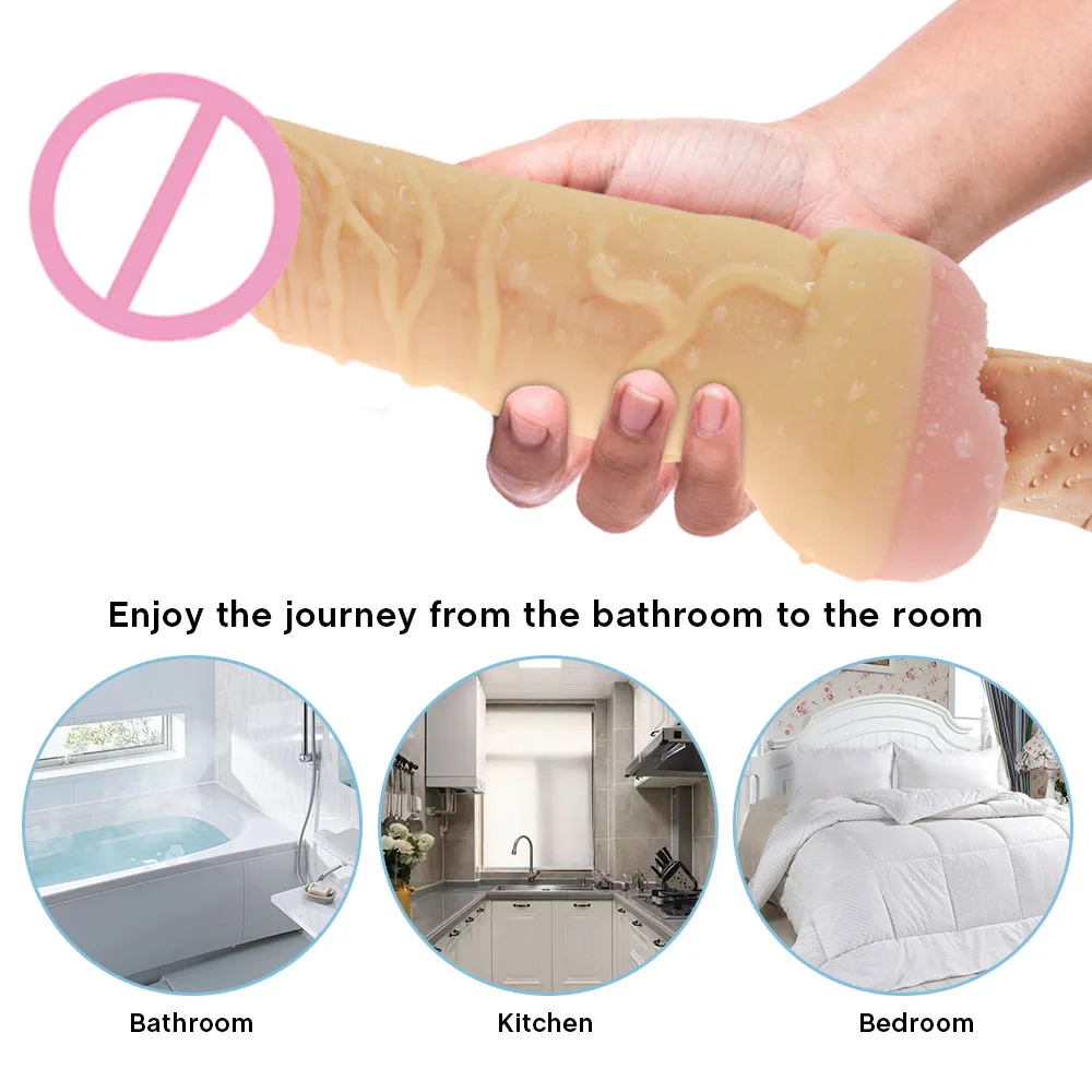 Реалистичный увеличитель пениса рукав с Киской искусственная задница Мужской