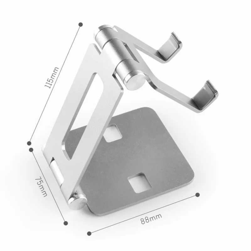 Держатель для мобильного телефона IPhone 11 Xiaomi Mi 9 металлический складной держатель
