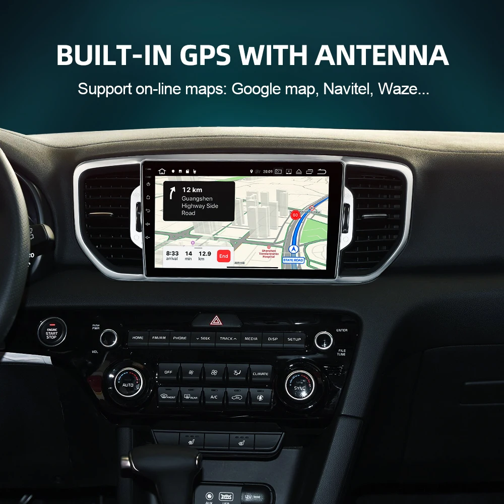 Авторадио ISUDAR V57S Android для KIA/Sportage 3 4 2016 2018 автомобильный мультимедийный плеер