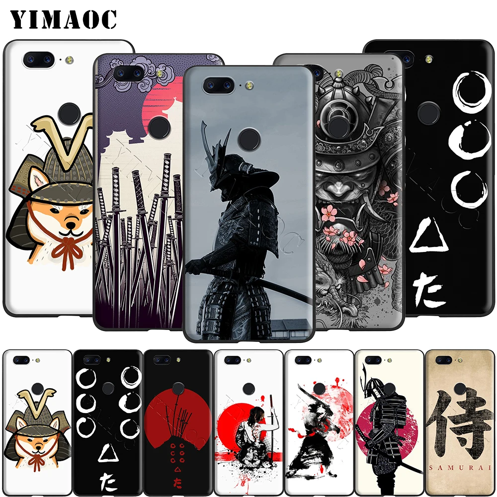 Силиконовый чехол Yimaoc Samurai для Oneplus 7 Pro 6t 6 5t 5 | Мобильные телефоны и аксессуары