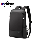Рюкзак BOPAI для мужчин и женщин, модный ультратонсветильник дорожный ранец с USB-зарядкой и защитой от кражи для ноутбука 14 дюймов, унисекс