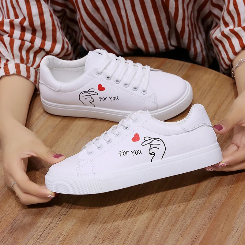 

2021 new fashion sneakers all-match casual canvas shoes white shoes