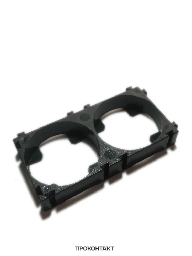 Кронштейн-ячейка для батарей 1х2 из 26650 аккумуляторов | Электронные компоненты и