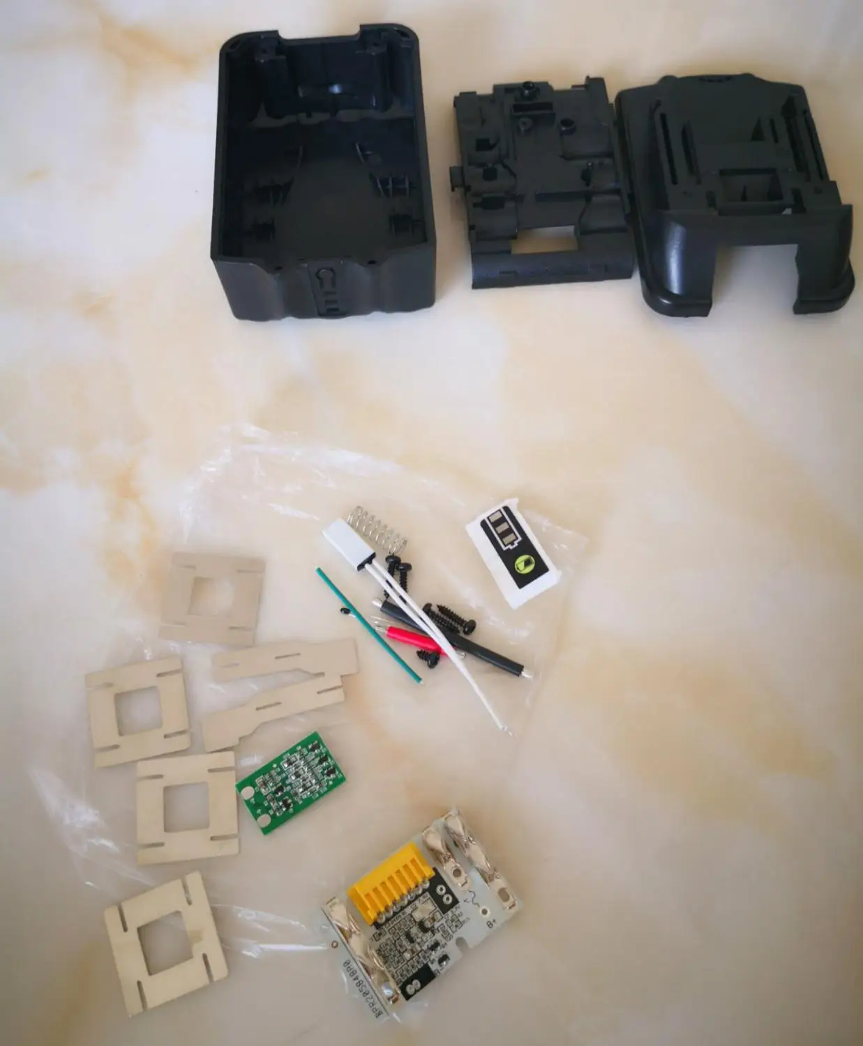 Чехол для корпуса PCB Защитная светодиодная плата Makita 18V батарея BL1815 BL1830 BL1835 LXT400