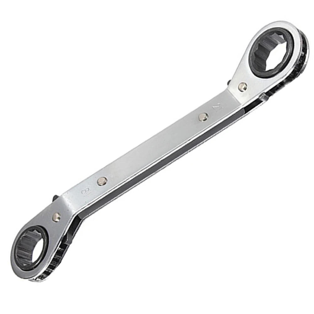 Гибкий прочный офсетное кольцо ручной инструмент двуглавый DIY метрический