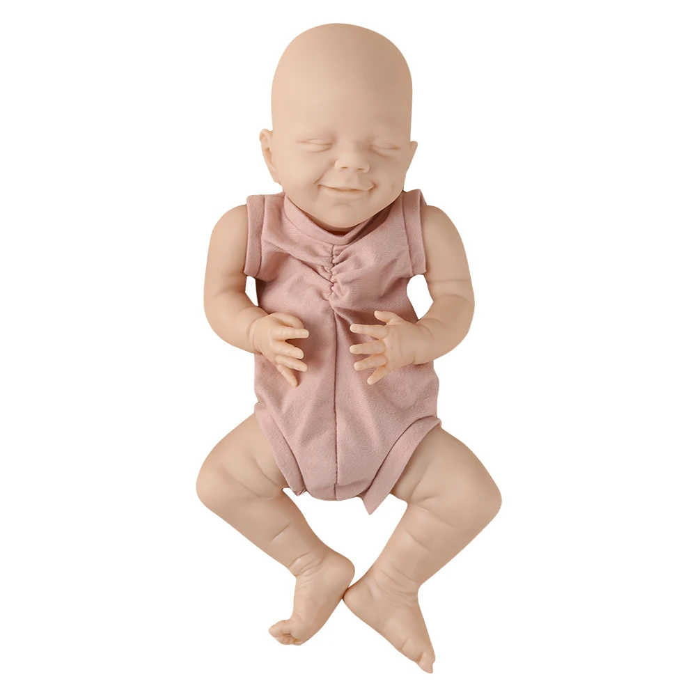 

Реалистичная кукла-Реборн, имитация новорожденного, милая эмалированная Кукла-младенец, детская развивающая игрушка, подарок на день рожде...