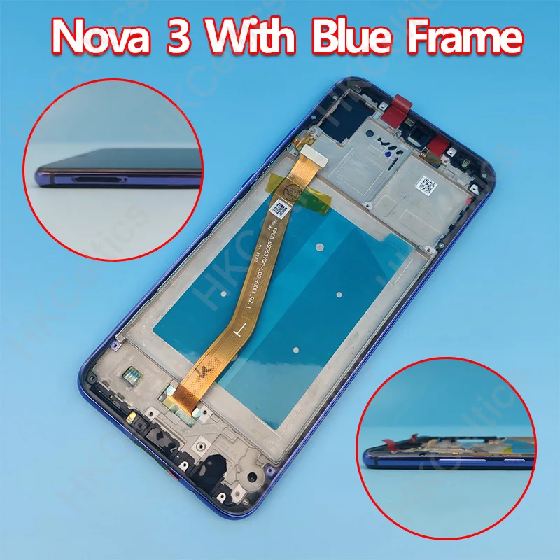 ЖК-дисплей для huawei Nova 3i+ сенсорный экран INE LX2 L21 сменный ЖК-дисплей для huawei Nova 3 lcd PAR LX1 LX9 экран