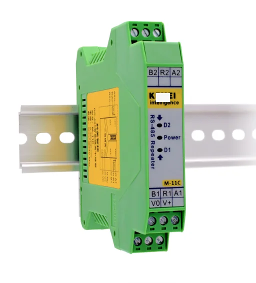 

RS485 Repeater Intelligent Isolation Module Hub Isolation Barrier Industrial Grade DIN Rail Signal Amplification and Extension
