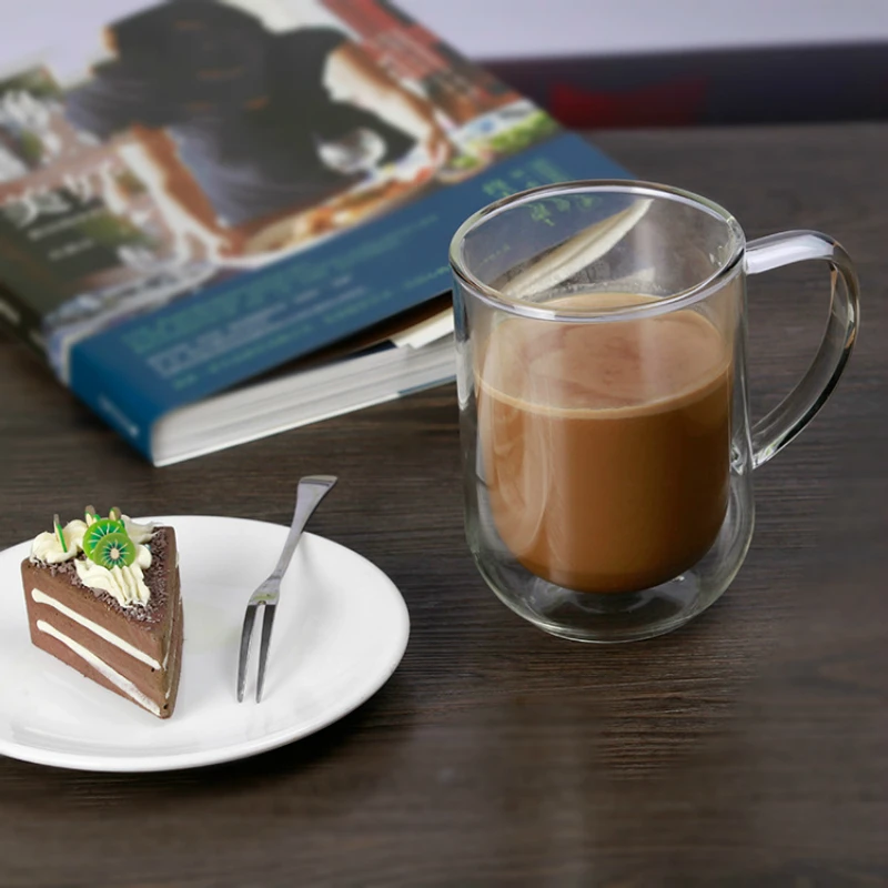 2019 Bodum дизайн с двойными стенками Стекло холодной теплоизоляция Кофе кружка