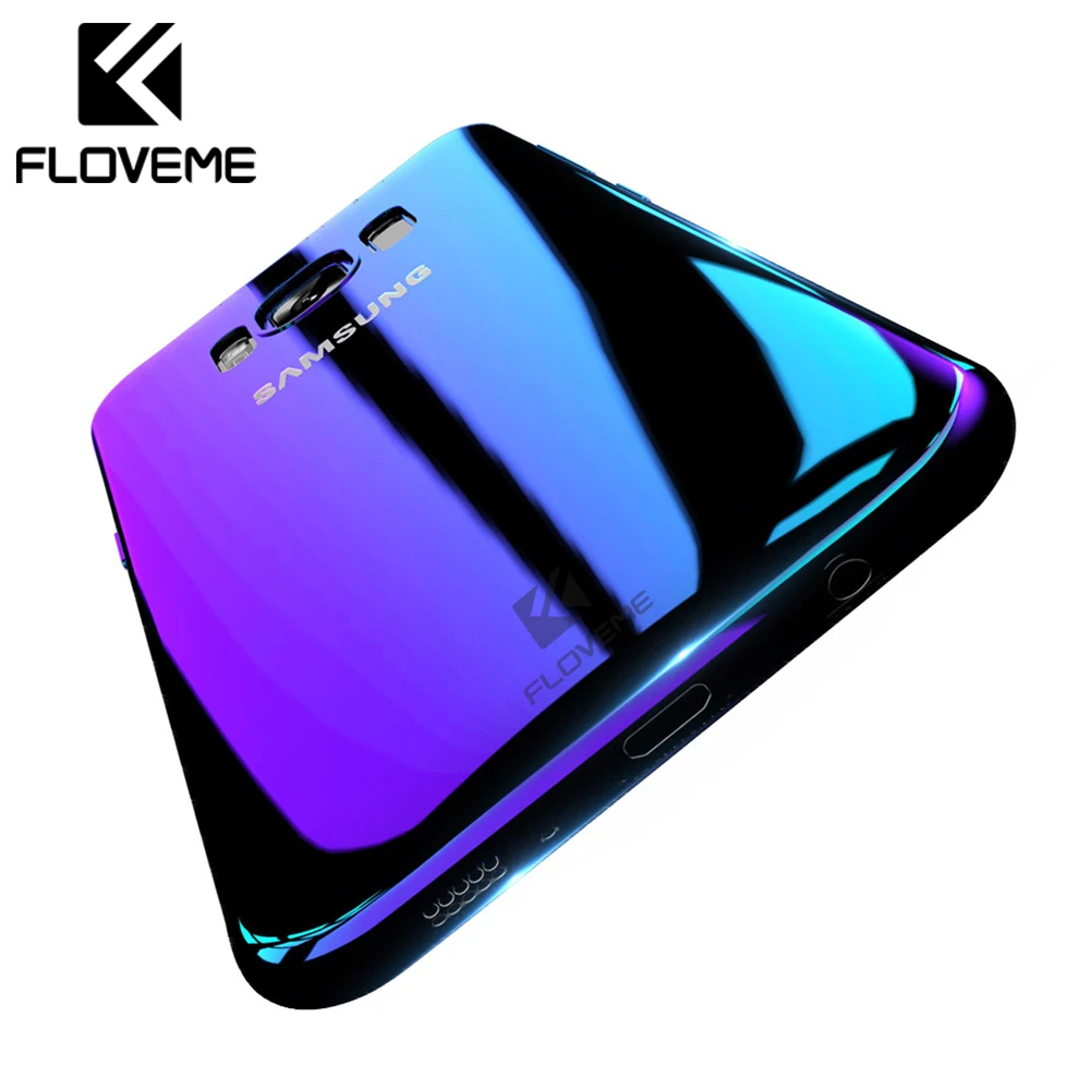 FLOVEME Blue Ray чехол для телефона samsung S8 S9 Plus жесткие чехлы Funda Note 9 Galaxy S6 S7 Edge чехол| |