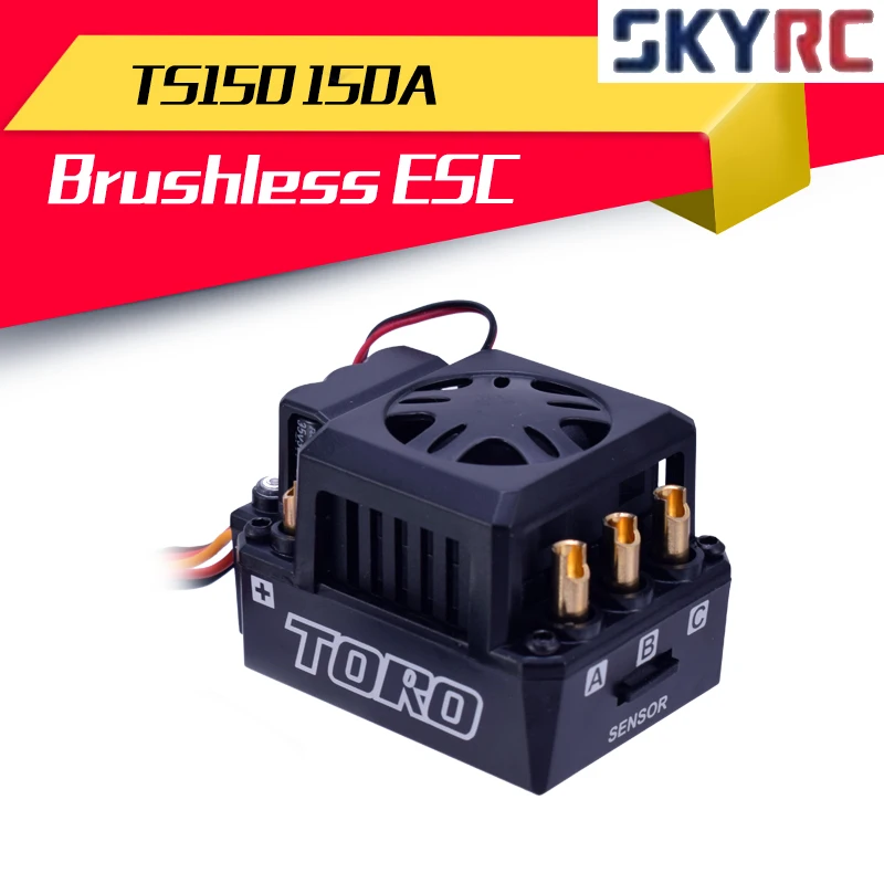 SKYRC Торо TS150 150A бесщеточный сенсорный двигатель ESC для 1/8 RC автомобиль багги Truggy