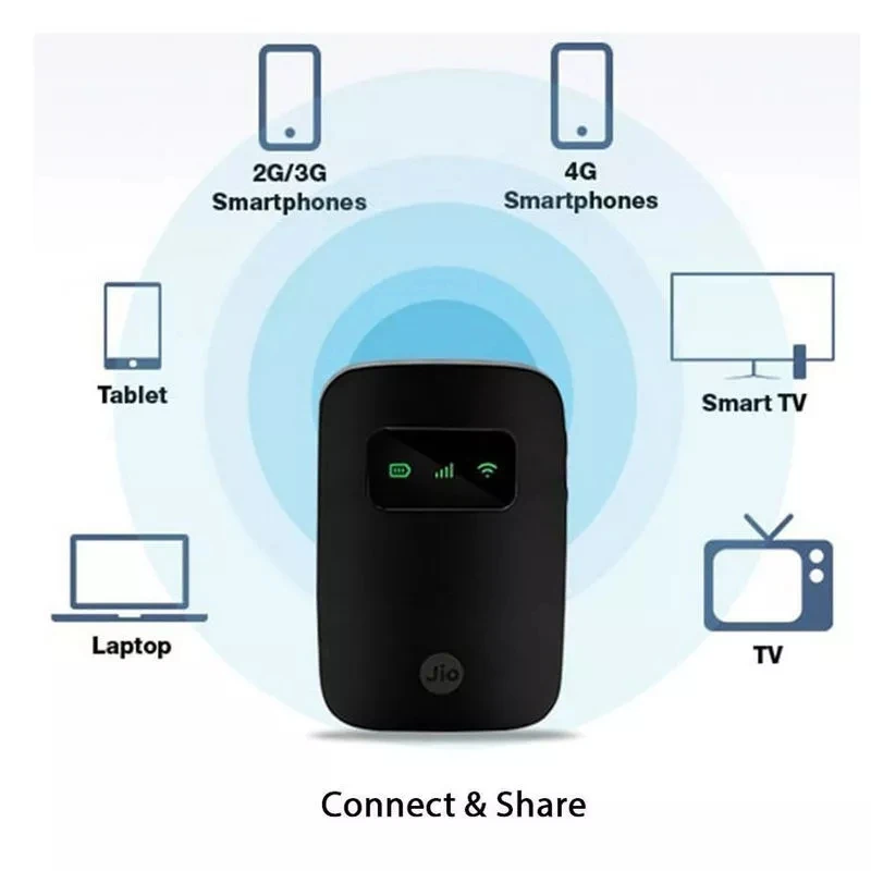 

NEW JIO M2S wireless 4G LTE router JioFi JMR541 JioFi JMR JIOM2S 150mbps portable WIFI Router JIO 1040