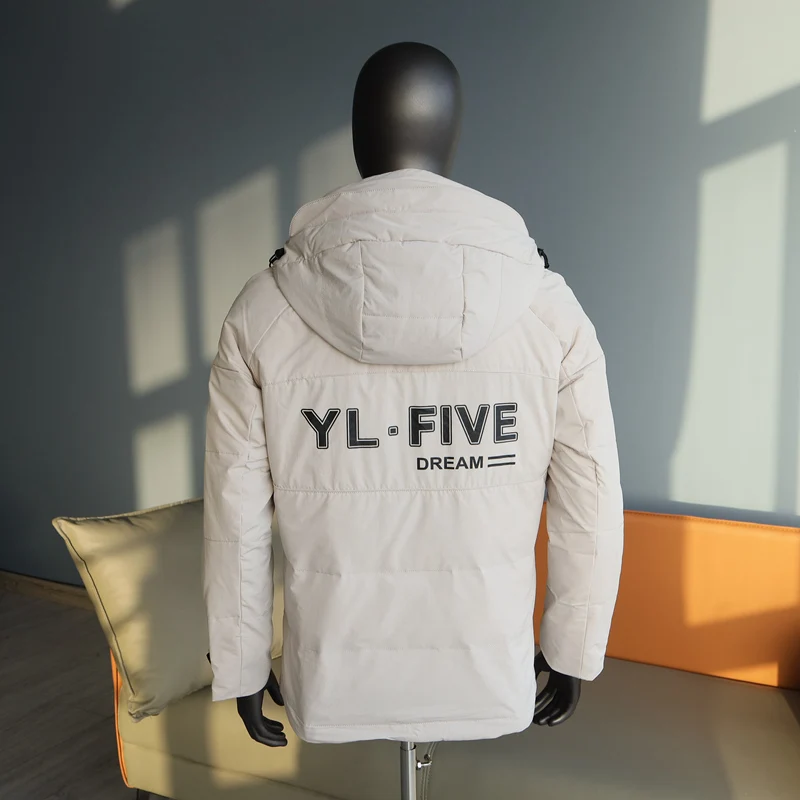 2021 Men's Windbreaker Coat & Jacket Duck Down Clothing Waterproof Male Winter Outerwear Clothing Hooded Plus Oversized XXXXXL