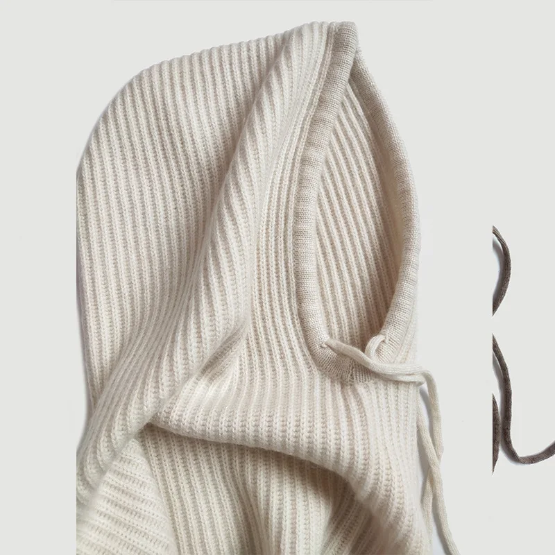 100% шапка и Кепка из натурального кашемира для женщин мужчин пуловер унисекс