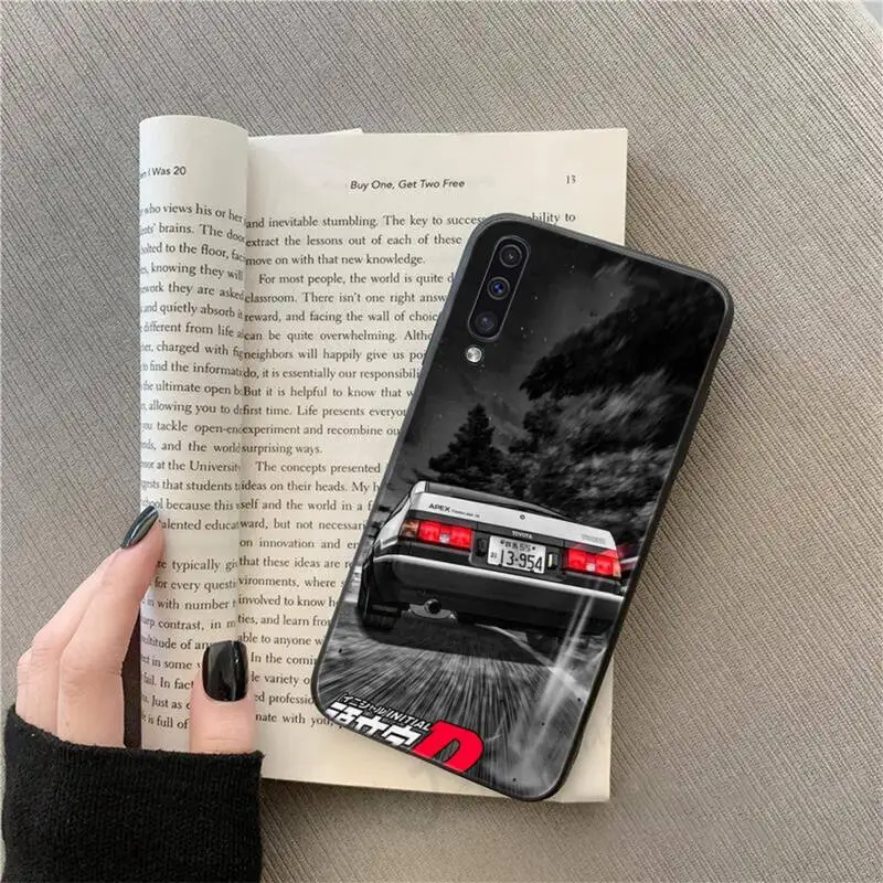 

Initial D japanese anime Phone Case For Samsung galaxy S 9 10 20 A 10 21 30 31 40 50 51 71 s note 20 j 4 2018 plus