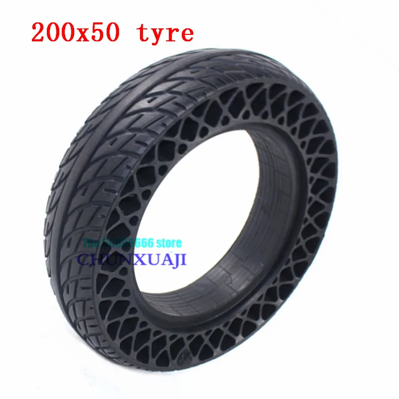 Новое обновление 200x50 8x2 твердые шины для 8 дюймового электрического скутера