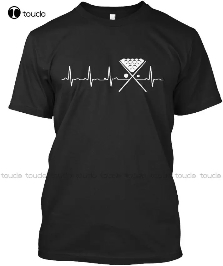 

Новое поступление, Мужская футболка, повседневные мужские футболки, бильярдный стиль, сердцебиение Лтд., стильные смешные футболки на заказ...