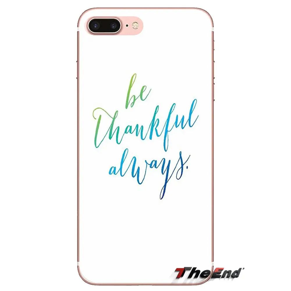 Для huawei mate Honor 4C 5C 5X6X7 7A 7C 8 9 10 8C 8X20 Lite Pro Professional Be Thankful Art Мягкие прозрачные чехлы |