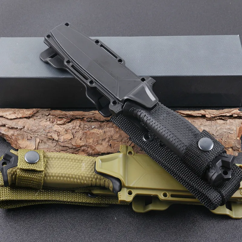 Стандартный нож охотничьи ножи для кемпинга рукоятка из АБС-пластика лезвие 12C27