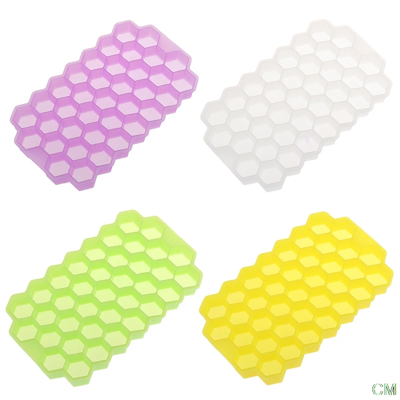 

Cavity Ice Cube Tray Honeycomb Ice Cube Mold Food Grade Silicone Ice Molds for Whiskey Cocktail