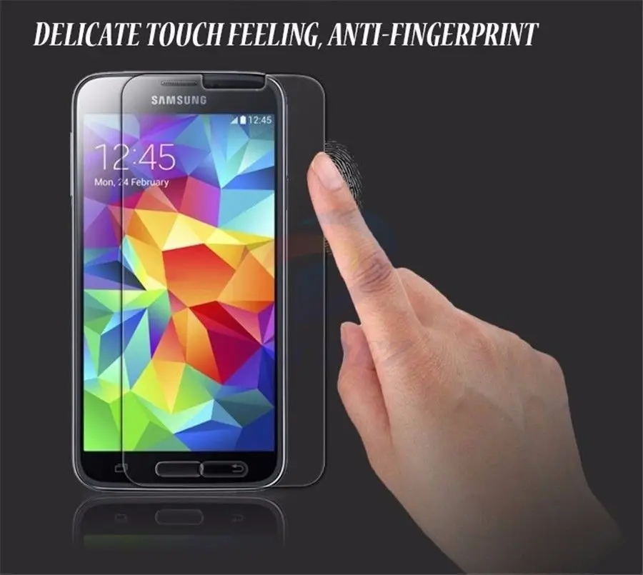 Взрывобезопасное закаленное стекло премиум класса для Samsung Galaxy S8 Plus S7 S6 Edge S5 S4 S3 mini