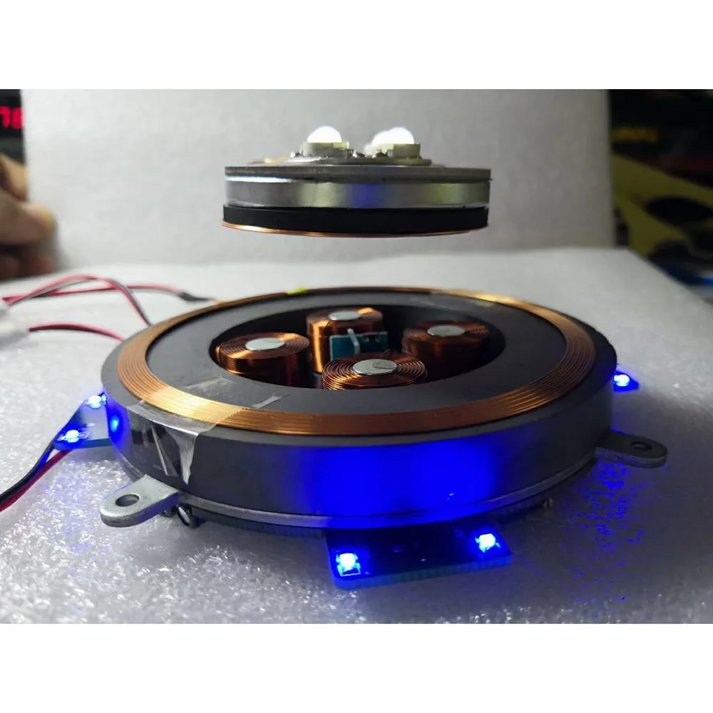 

Lusya Load-bearing Weight 500g Magnetic Levitation Module Core Analog Circuit Magnetic Suspension With LED Lights I4-001