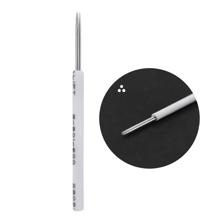 Tattoo Round Needles for Manual Pen Semi Permanent Makeup Fog Needle Microblading Eyebrow | Красота и здоровье