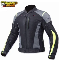 motorcycle jackets men moto motocross clothing protective gear summer breathable chaqueta moto black motorbike riding jacket