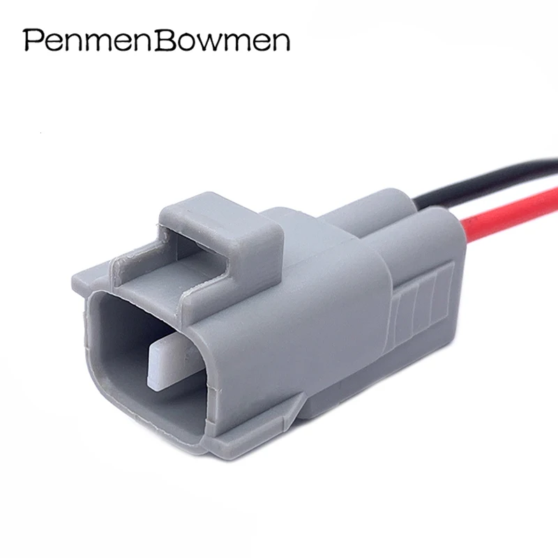 

1 комплект, 2-контактный автоматический противотуманный фонарь, разъем электрического кабеля указателя поворота, водонепроницаемый женский и мужской жгут проводов для Toyota 90980-11019