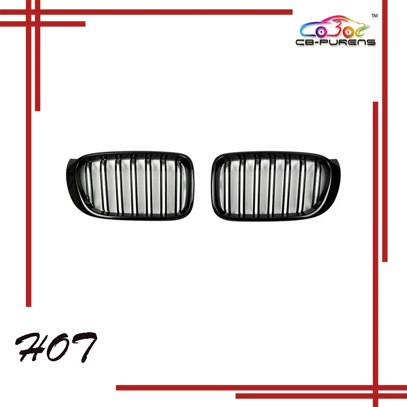 

14 15 16 17 18 19 для BMW X3/X4 серии F25/F26 двойные планки глянцевый черный/матовый черный/тройной цвет + Хромированная передняя решетка для гонок