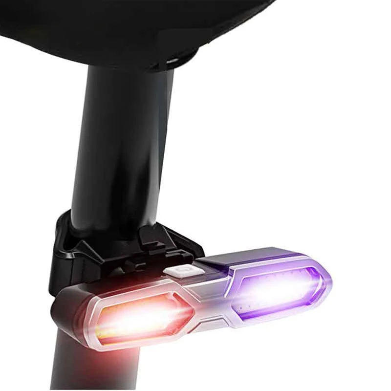 

Велосипед хвост светильник USB Перезаряжаемые Предупреждение Безопасность для велосипеда, задний светильник светодиодный велосипедный Све...