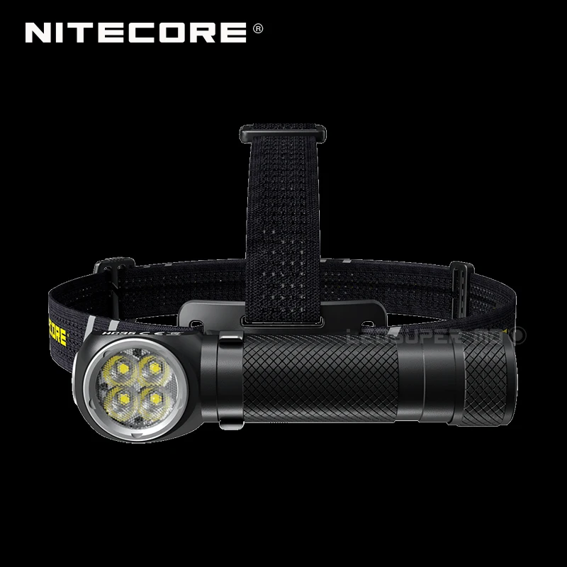 2700 люмен Nitecore HC35 4 x CREE XP-G3 S3 светодиоды следующего поколения 21700 Г-образный налобный фонарь с аккумулятором 4000 мАч