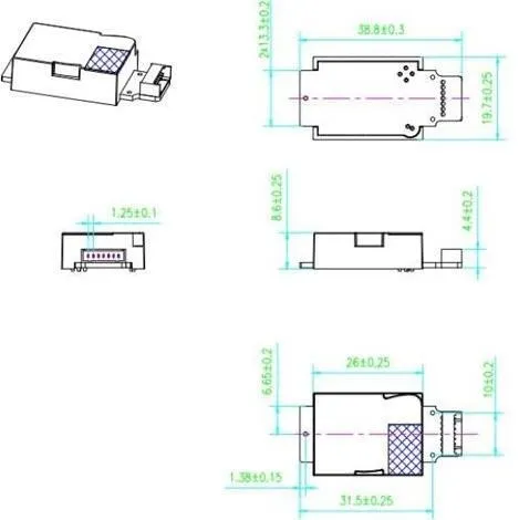 MH-Z19 MH-Z19D IR модуль инфракрасного датчика CO2 датчик углекислого газа NDIR для
