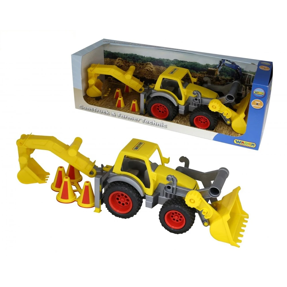 Трактор погрузчик с ковшом &quotКонсТрак&quot| |