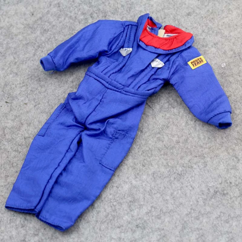 1/6 Scale аксессуары для мужской одежды красный и синий боди локомотив комбинезон